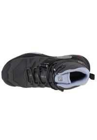 salomon - Buty trekkingowe damskie Salomon X Ultra 4 Mid Gtx W. Wysokość cholewki: za kostkę. Zapięcie: sznurówki. Kolor: szary. Materiał: materiał. Szerokość cholewki: normalna. Styl: sportowy