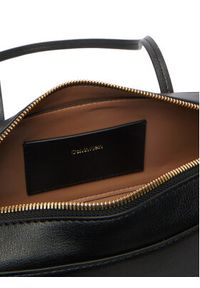 Calvin Klein Torebka Foil Logo Bauletto LV04F3636G Czarny. Kolor: czarny. Materiał: skórzane #3