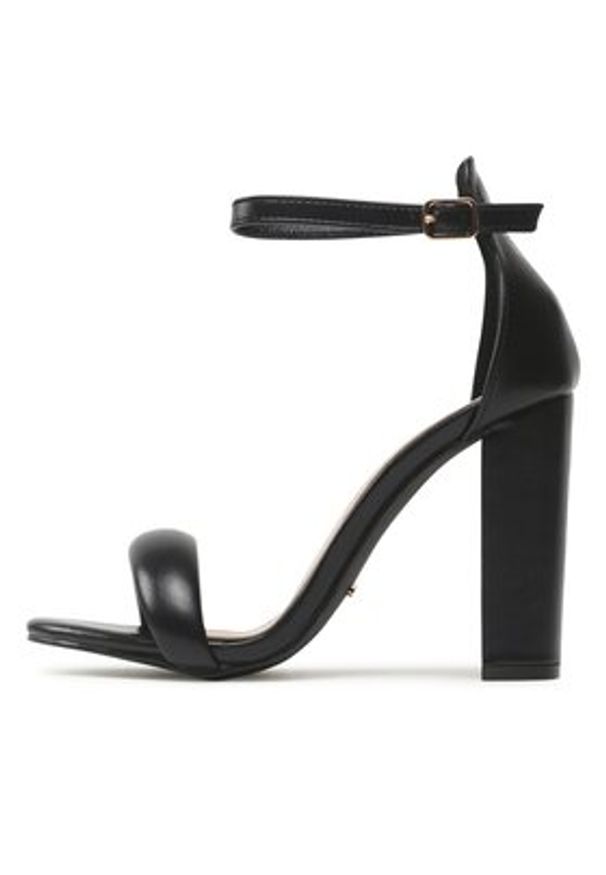 DeeZee Sandały DY8759-2 Czarny. Kolor: czarny. Materiał: skóra