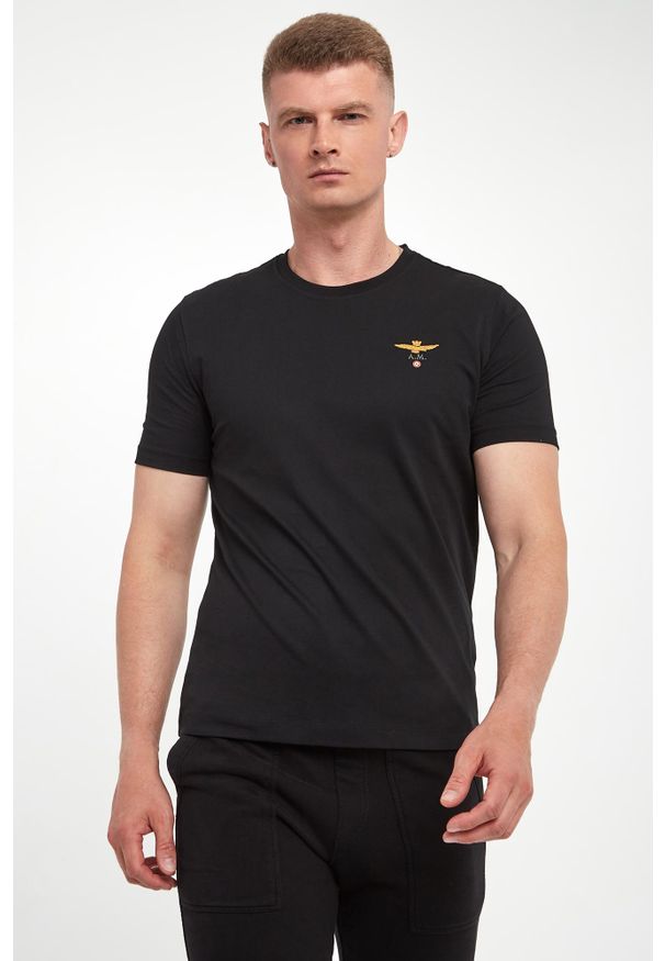 Aeronautica Militare - T-shirt męski z logo AERONAUTICA MILITARE