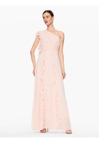 Rinascimento Sukienka wieczorowa CFC0114370003 Różowy Regular Fit. Kolor: różowy. Materiał: syntetyk. Styl: wizytowy