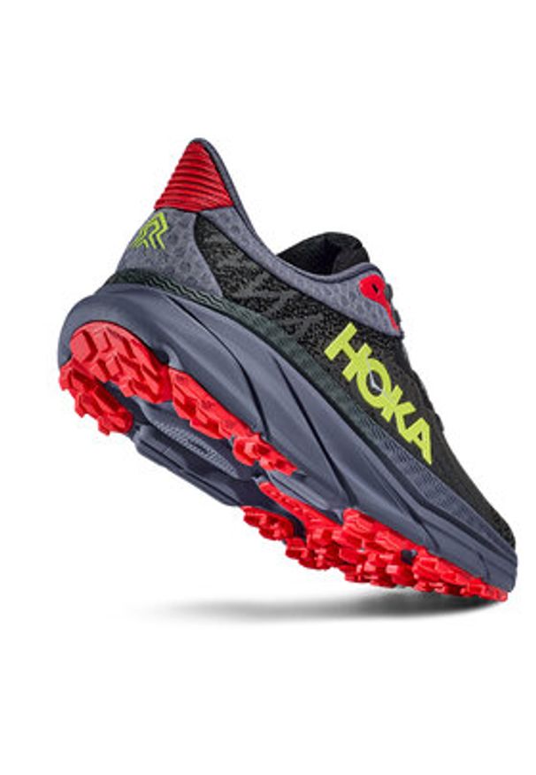 HOKA - Hoka Buty do biegania Challenger 7 1134497 Szary. Kolor: szary. Materiał: materiał