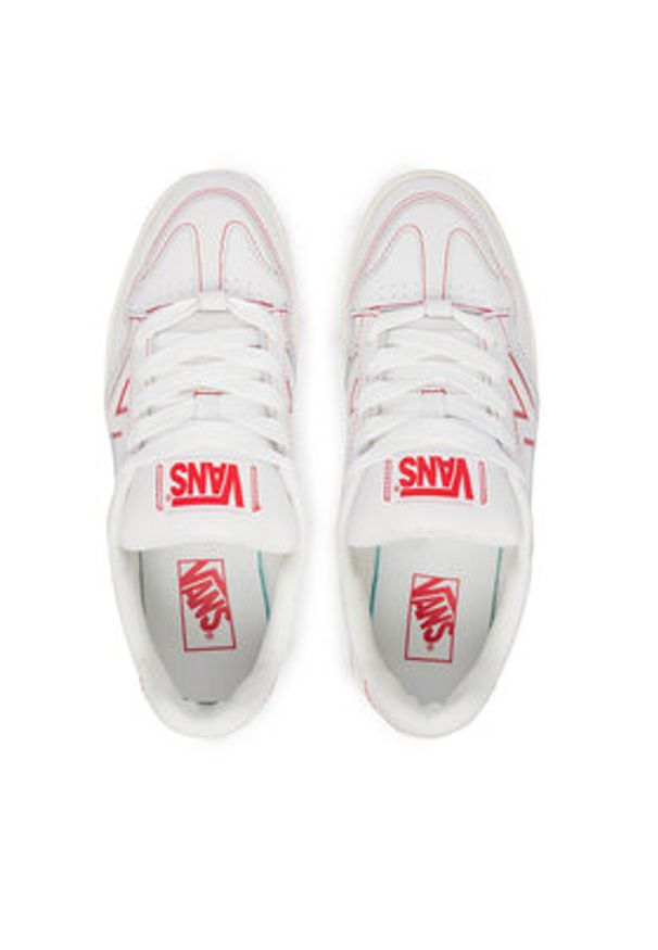 Vans Sneakersy Upland VN000D6FYF91 Écru. Kolor: kremowy. Materiał: skóra