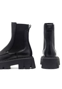 Badura Botki TAROUCA-23FW11 Czarny. Kolor: czarny. Materiał: skóra #7