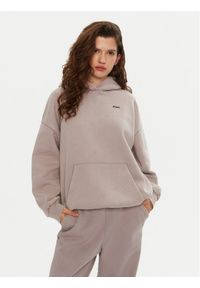 Under Armour Bluza UA Icon Heavyweight 1386485 Szary Oversize. Kolor: szary. Materiał: bawełna