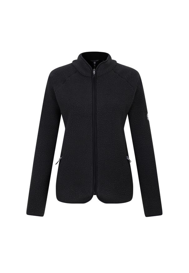 DARE 2B - Bluza Polarowa Damska Excursion. Kolor: czarny. Materiał: polar. Sport: turystyka piesza