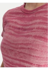 Guess T-Shirt W6RP42 KCTT1 Różowy Regular Fit. Kolor: różowy. Materiał: bawełna #4