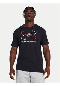 Under Armour T-Shirt Ua Gl Foundation Update Ss 1382915-001 Czarny Loose Fit. Kolor: czarny. Materiał: bawełna, syntetyk