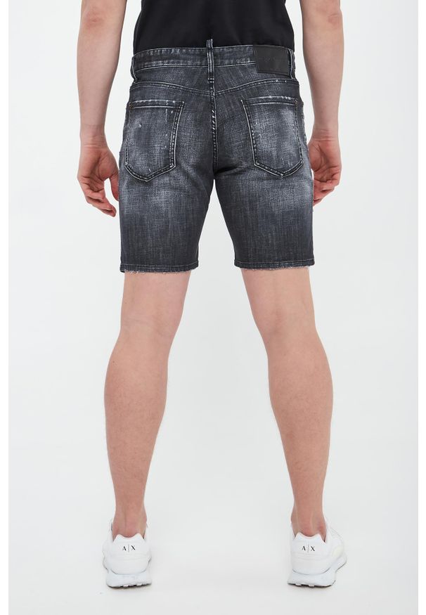 Szorty jeansowe Marine DSQUARED2. Materiał: jeans. Styl: marine