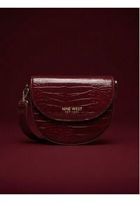 Nine West Torebka CEO-ZOE-S23806 Bordowy. Kolor: czerwony #2