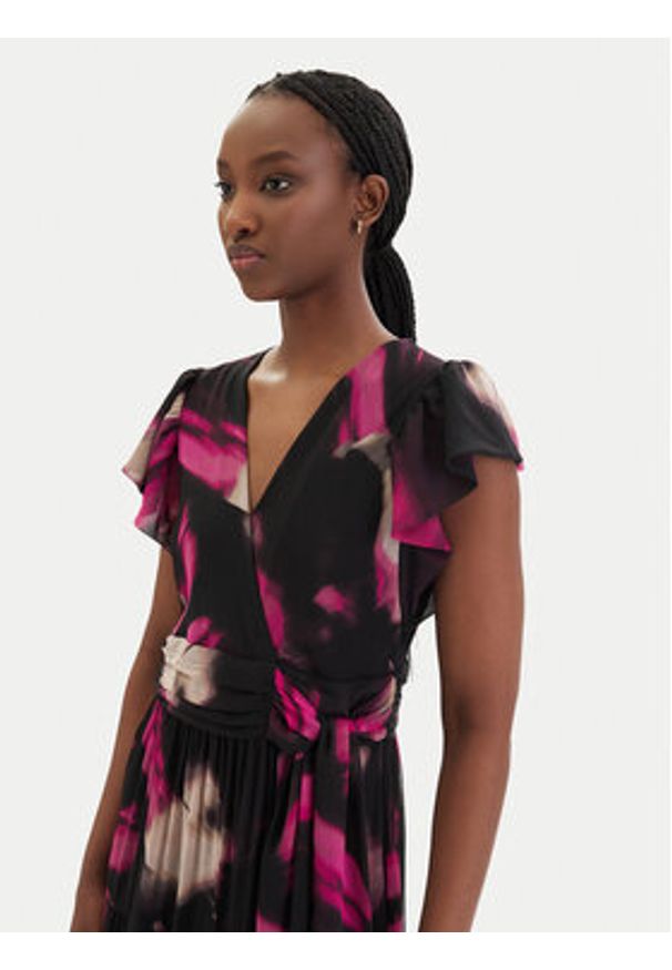 DKNY Sukienka koktajlowa DD5G1562 Czarny Regular Fit. Kolor: czarny. Materiał: syntetyk. Styl: wizytowy