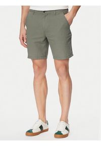Jack & Jones Szorty materiałowe Stace Summer 12248627 Khaki Regular Fit. Kolor: brązowy. Materiał: bawełna #1