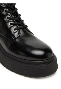 Tommy Jeans Trzewiki Tjw Chunky Shiny EN0EN02848 Czarny. Kolor: czarny. Materiał: skóra
