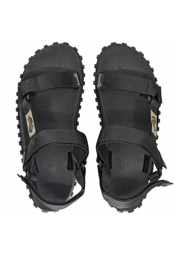 Sandały turystyczne męskie Gumbies Scrambler Sandals. Kolor: czarny