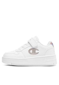 Champion Sneakersy Rebound Platform Glitter G Ps Low Cut Shoe S32830-CHA-WW008 Biały. Kolor: biały #6