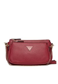 Guess Torebka Noelle II Mini HWZG96 72710 Czerwony. Kolor: czerwony. Materiał: skórzane
