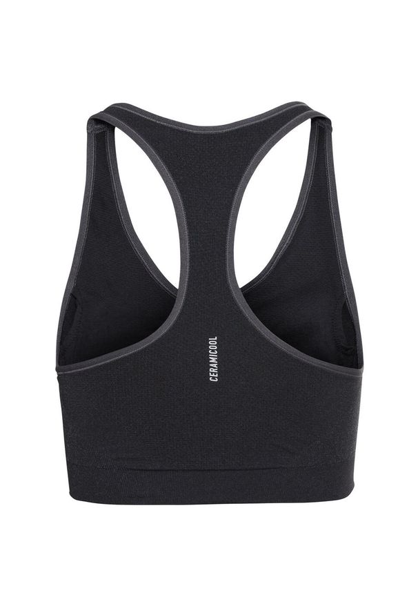 Biustonosz sportowy damski Odlo SEAMLESS MEDIUM z Ceramicool czarny. Kolor: czarny