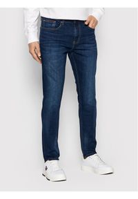 Tommy Jeans Jeansy Austin DM0DM09552 Niebieski Slim Tapered Fit. Kolor: niebieski