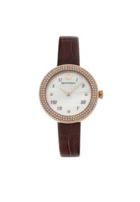Emporio Armani Zegarek AR11357 Czerwony. Kolor: czerwony. Materiał: skóra #1