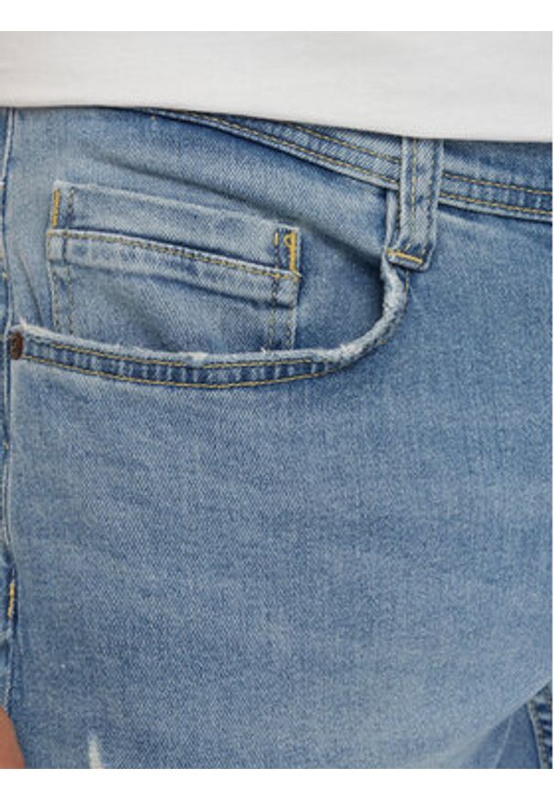 Mustang Jeansy Oregon 1015125 Niebieski Slim Fit. Kolor: niebieski