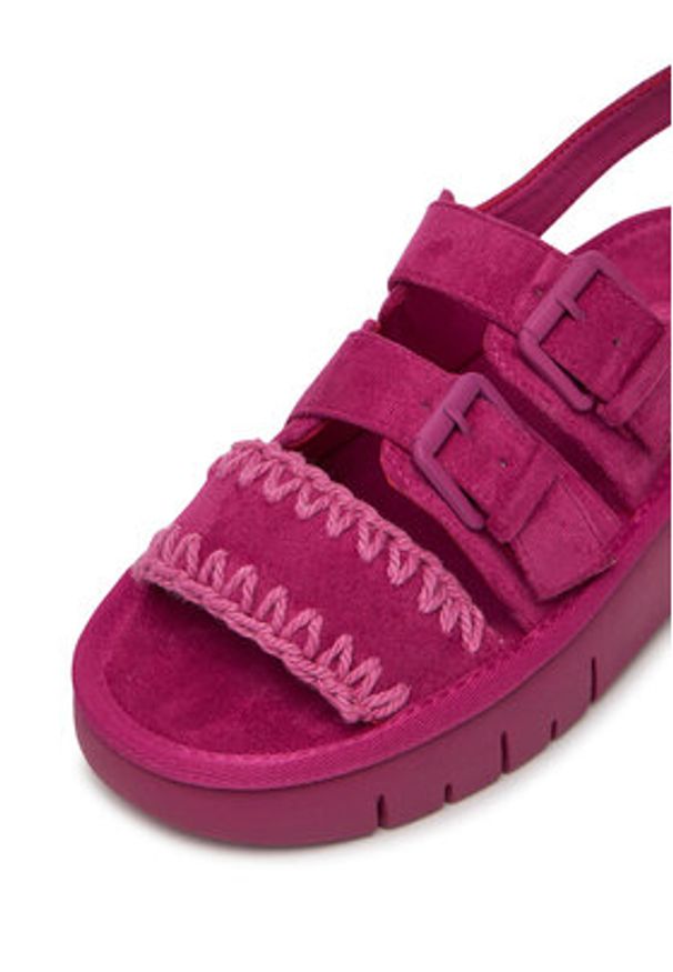 Roxy Sandały HY62277-2 Różowy. Kolor: różowy. Materiał: materiał