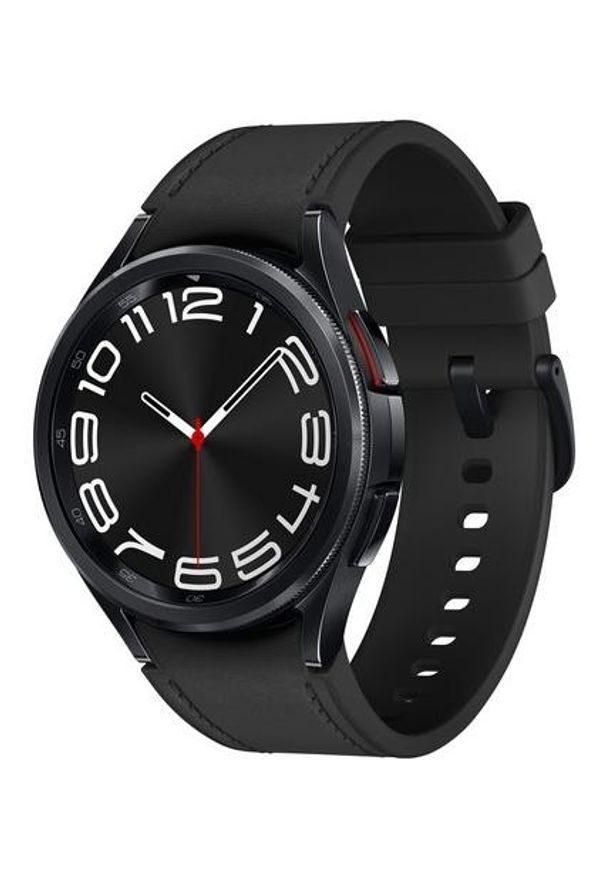 SAMSUNG - Smartwatch Samsung Galaxy Watch 6 Classic LTE 43mm czarny (R955). Rodzaj zegarka: smartwatch. Kolor: czarny. Styl: klasyczny, elegancki