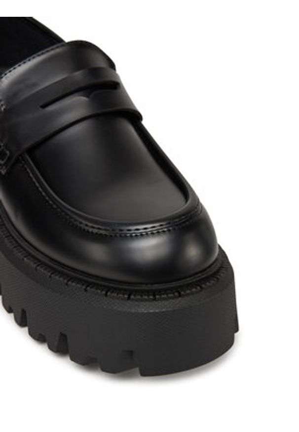 Buffalo Loafersy Aspen Loafer 1624079 Czarny. Kolor: czarny. Materiał: skóra