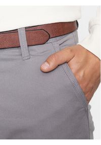 INDICODE Spodnie materiałowe Gower 65-159 Szary Regular Fit. Kolor: szary. Materiał: bawełna #5