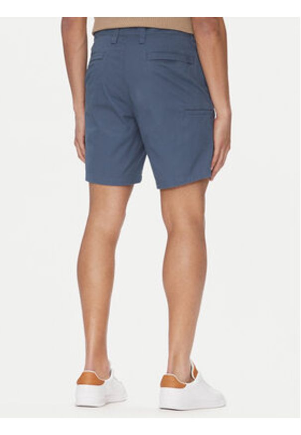 Michael Kors Szorty materiałowe CS5304ZDR2 Niebieski Regular Fit. Kolor: niebieski. Materiał: bawełna
