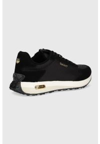 GANT - Gant sneakersy Ketoon 24637783.G00 kolor czarny. Nosek buta: okrągły. Zapięcie: sznurówki. Kolor: czarny. Materiał: guma #2