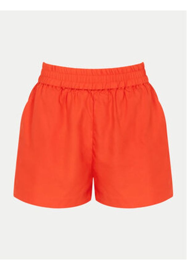 Triumph Szorty materiałowe Beach MyWear 10218548 Pomarańczowy Regular Fit. Kolor: pomarańczowy. Materiał: bawełna