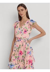 Lauren Ralph Lauren Sukienka koktajlowa 250908442001 Różowy Regular Fit. Kolor: różowy. Styl: wizytowy #5