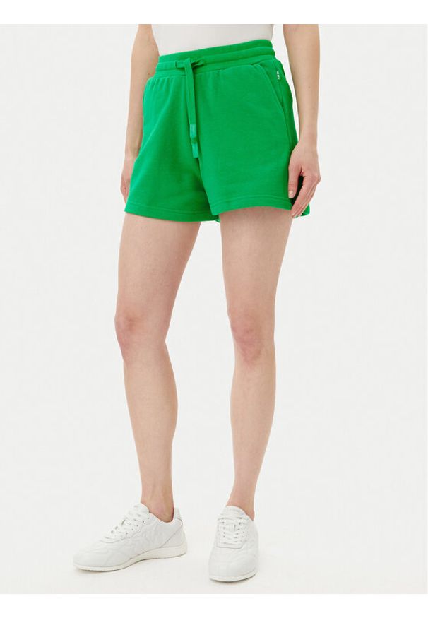 Silvian Heach Szorty sportowe Steffi GPP25115SH Zielony Regular Fit. Kolor: zielony. Materiał: bawełna