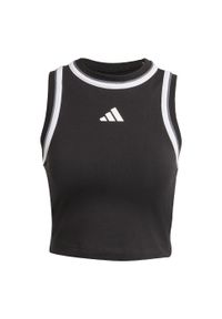 Adidas - Koszulka Essentials Color-Pop Cotton Crop Tank. Kolor: czarny