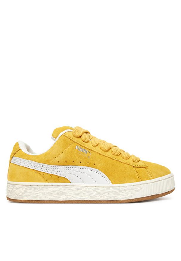 Puma Sneakersy Suede XL 395205 67 W Żółty. Kolor: żółty. Materiał: skóra, zamsz. Model: Puma Suede