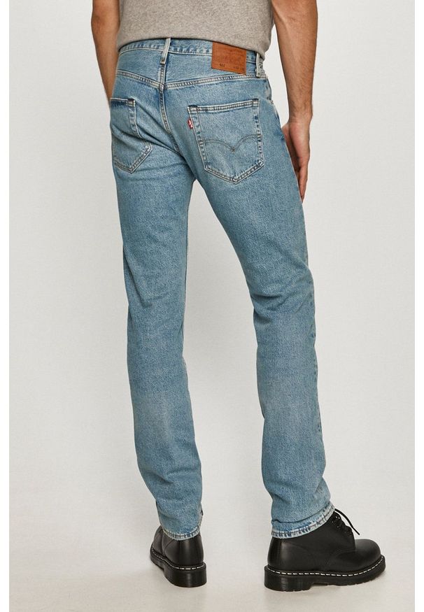 Levi's® - Levi's - Jeansy 501. Okazja: na spotkanie biznesowe. Kolor: niebieski. Styl: biznesowy