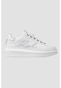 Karl Lagerfeld - KARL LAGERFELD Białe sneakersy damskie KAPRI Signia Lace Lthr, Rozmiar 41. Kolor: biały #1