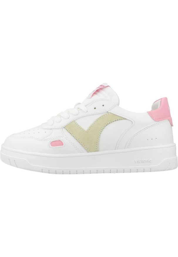 Buty VICTORIA 1257121V Biały. Kolor: biały, czerwony, różowy, zielony, wielokolorowy. Materiał: tkanina, syntetyk. Sport: turystyka piesza