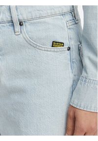 G-Star RAW - G-Star Raw Szorty jeansowe Jett D28386-E352 Niebieski jasny Regular Fit. Kolor: niebieski. Materiał: bawełna #5