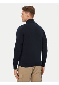 Aeronautica Militare Sweter 262MA1670UL00506 Granatowy Regular Fit. Kolor: niebieski. Materiał: bawełna #4