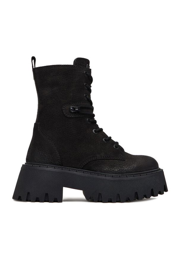 G-Star RAW - G-Star Raw Trzewiki CEO-WI34-MANYA-03 Czarny. Kolor: czarny. Materiał: nubuk, skóra