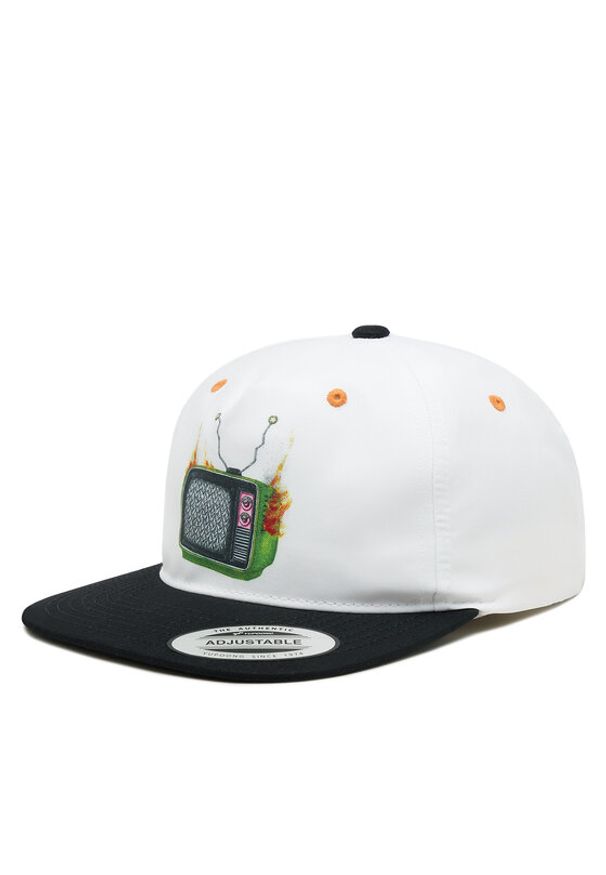 Volcom Czapka z daszkiem Hager D5512303 Biały. Kolor: biały. Materiał: materiał, poliester