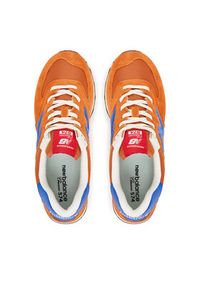New Balance Sneakersy U574BRD Pomarańczowy. Kolor: pomarańczowy. Materiał: skóra, zamsz. Model: New Balance 574 #4