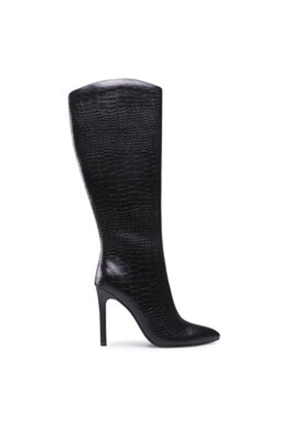 DeeZee Kozaki WYL2979-31 Czarny. Kolor: czarny. Materiał: skóra