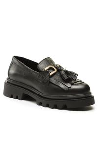 Loafersy Badura. Kolor: czarny