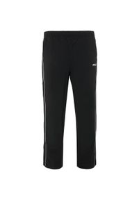 Spodnie Fila Cupula dla Mężczyzn - Sportowe i Wygodne w Czerni 2XL. Kolor: czarny. Materiał: poliester