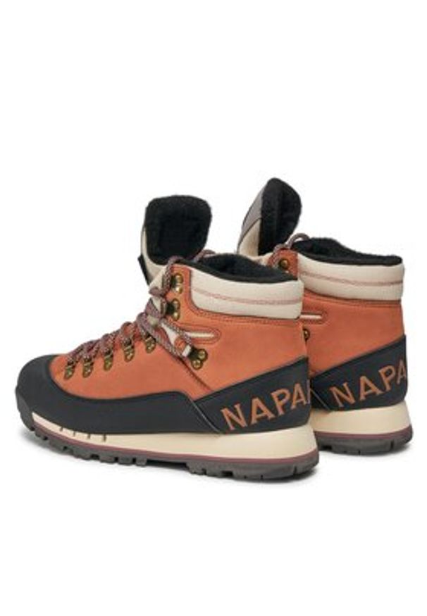 Napapijri Trapery Gem03 NP0A4HW5 Brązowy. Kolor: brązowy. Materiał: nubuk, skóra