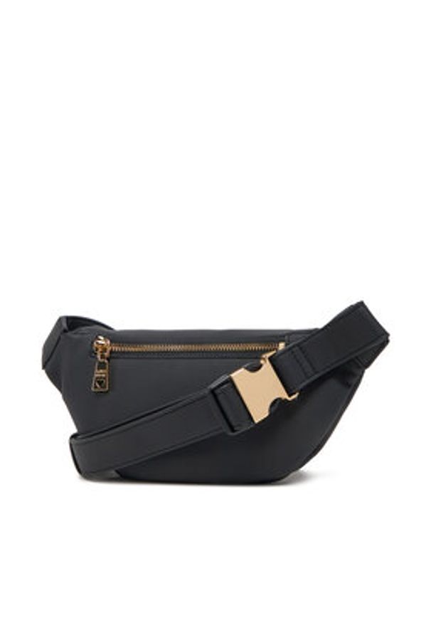Love Moschino - LOVE MOSCHINO Saszetka nerka JC4195PP1MKD0000 Czarny. Kolor: czarny. Materiał: skóra