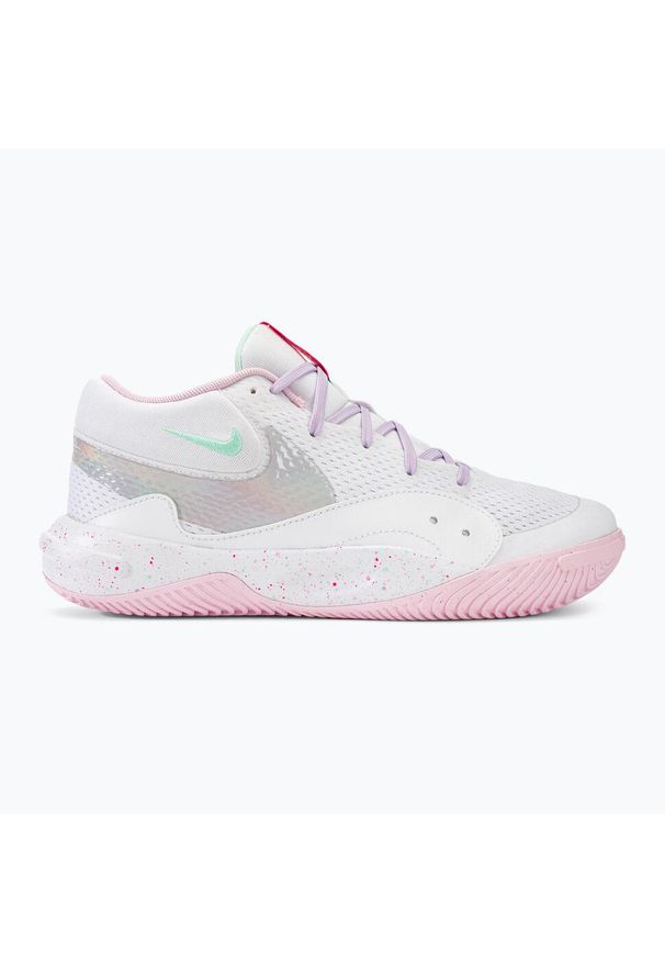 Buty do siatkówki Nike Hyperquick Court Flight SE. Kolor: biały, wielokolorowy, różowy. Model: Nike Court. Sport: siatkówka