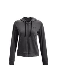 Bluza sportowa damska Under Armour Rival Terry Full Zip Hoodie. Kolor: szary